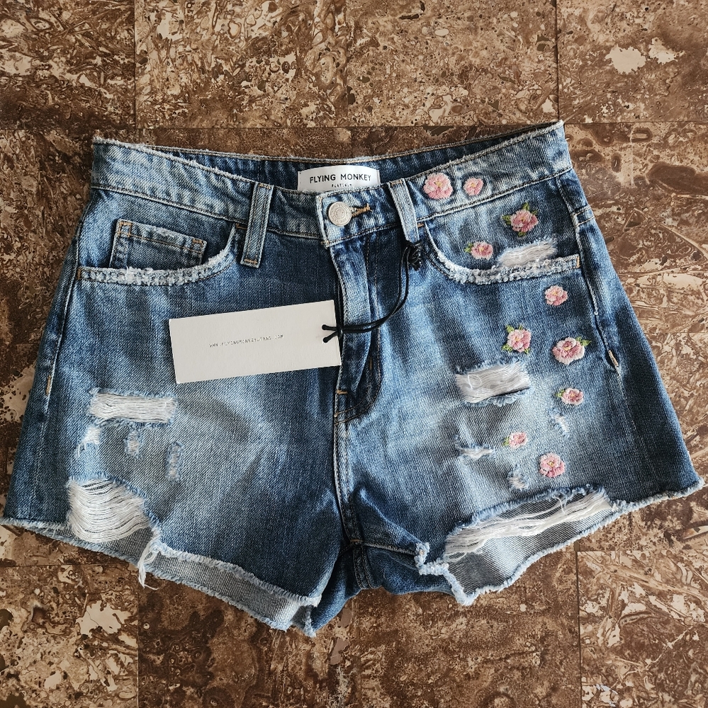 Flying monkey shorts